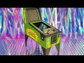 WORLD&#39;S TINIEST TEENAGE MUTANT NINJA TURTLE PINBALL MACHINE THAT ACTUALLY WORKS! #shorts #asmr