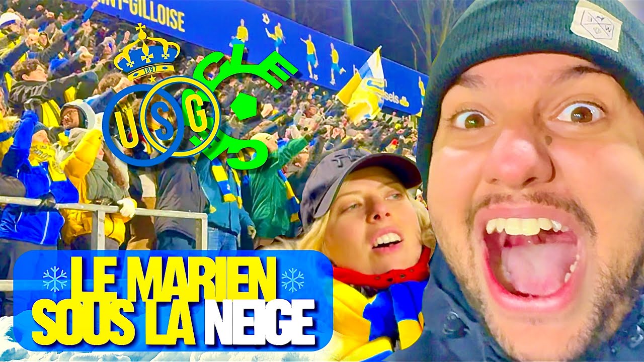 UNION SG VS CERCLE BRUGES - SOUS LA NEIGE AVEC LES UNION BHOYZ ! - VLOTCH 22