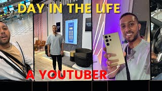 DAY IN THE LIFE OF A YOUTUBER | Samsung S24 Launch | SOUTH AFRICAN YOUTUBER