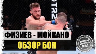 ВЫРУБИЛ! Рафаэль Физиев - Ренато Мойкано I ОБЗОР БОЯ на UFC 256