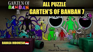 PUZZLE GARTEN OF BANBAN 7 || SPOILERT ||  BANBAN7 GAMEPLAY©