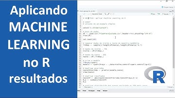 Aplicando Machine Learning no R - Resultados (Curso R para Machine Learning - Aula 13)