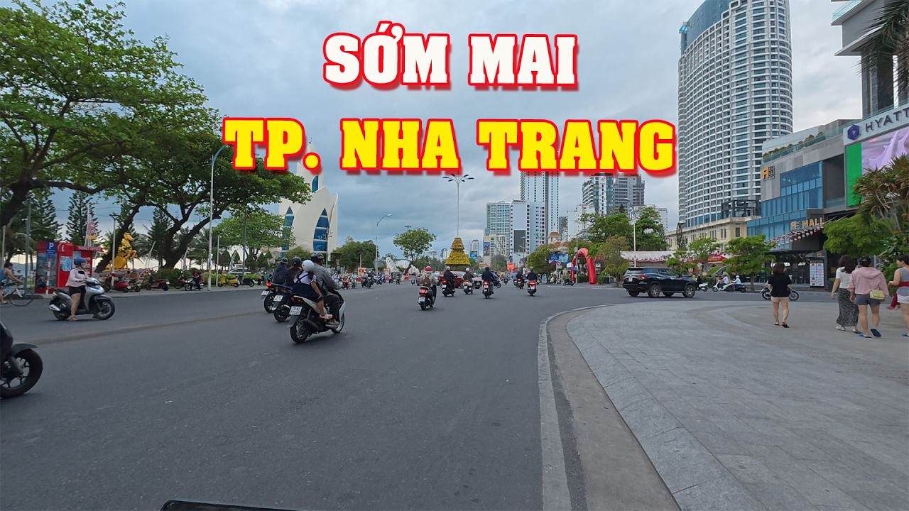 Không Khí Mát Mẻ Trong Lành Buổi Sớm Trên Thành Phố Nha Trang