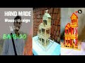Making a house design using Bamboo //by Dibyajyoti Nath //