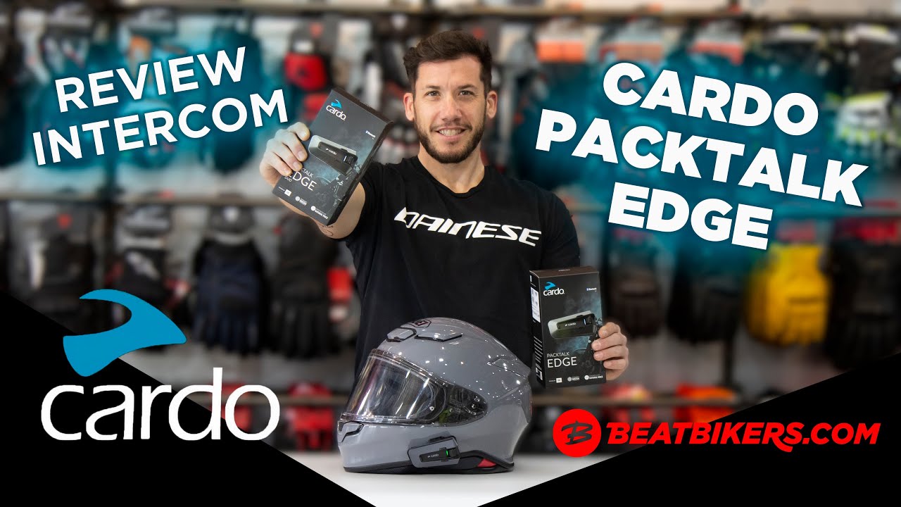 Cardo PACKTALK EDGE: lo último en intercomunicadores de moto