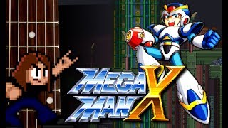 (Old version) Mega Man X (SNES) Guitar Playthrough