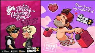 New valentine event but it was not there now- HILL CLIMB RACING 2.