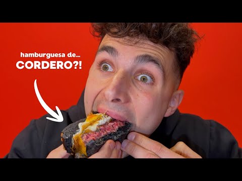 The weirdest burgers 🍔 I've ever tasted