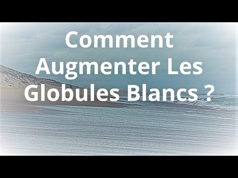 Vidéo: 3 façons d'augmenter les globules blancs