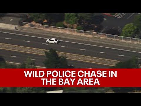 Wild police chase in San Francisco area