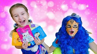 Две принцессы - Салон красоты для кукол Барби и принцесс Диснея - Игры для девочек
