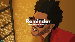Reminder | The weekend (Sped Up - tiktok version)
