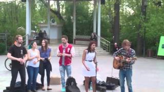 Выступление в парке Сокольники