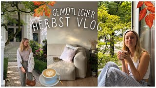 BEREIT FÜR DEN HERBST? Gemütlicher ALLTAGS VLOG zu Hause, Herbst Deko, Spaziergänge &amp; viel Lesen