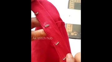 machine se Hook lgana #hook #blouse #shorttutorial #shorts #easy