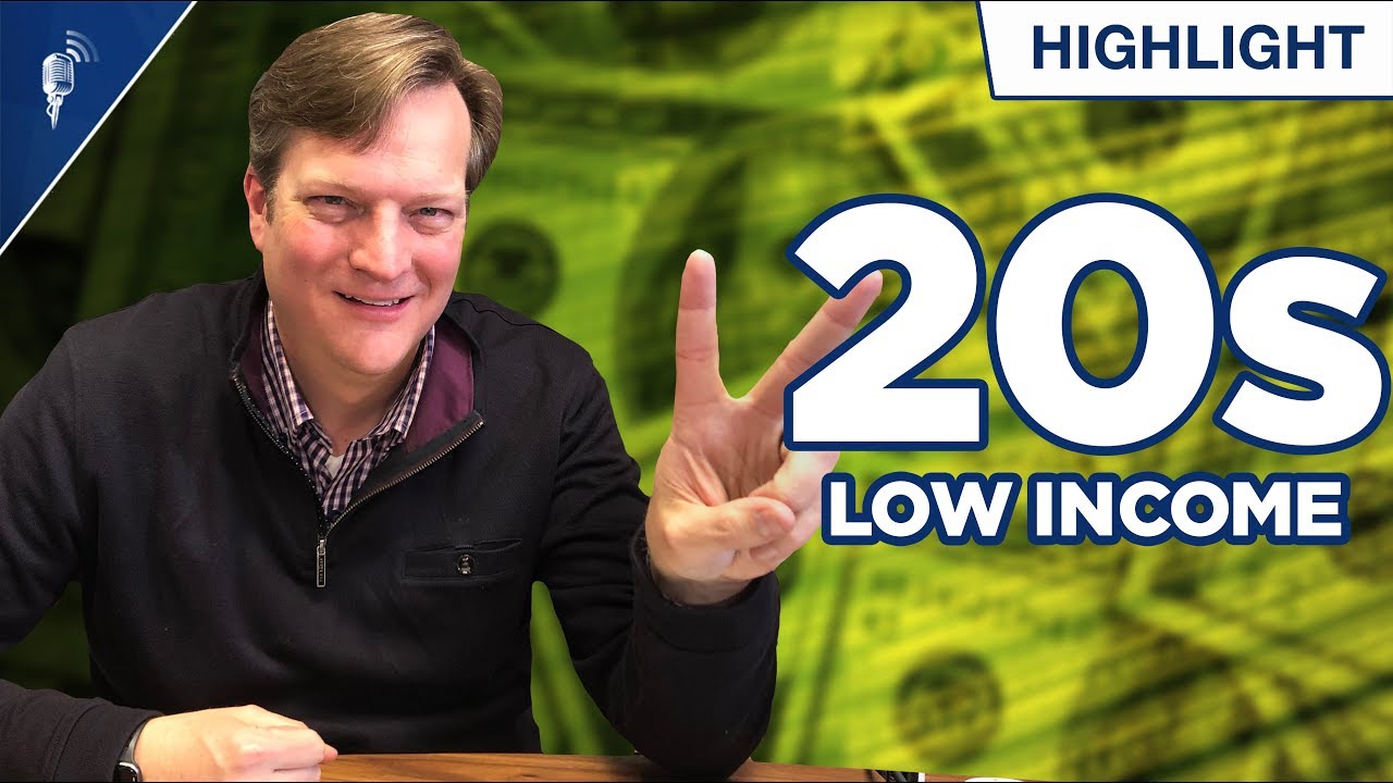 How To Build Wealth With a Low Paying Job In Your 20s!