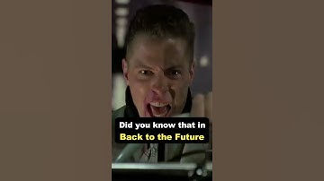 Did you know that in BACK TO THE FUTURE...