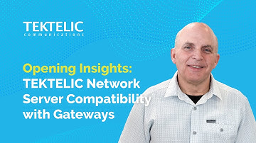 How compatible is TEKTELIC network server with various gateways?