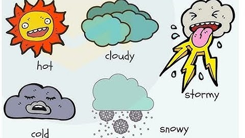 Từ Vựng Về Thời Tiết, Vocabulary Weather | Eplus