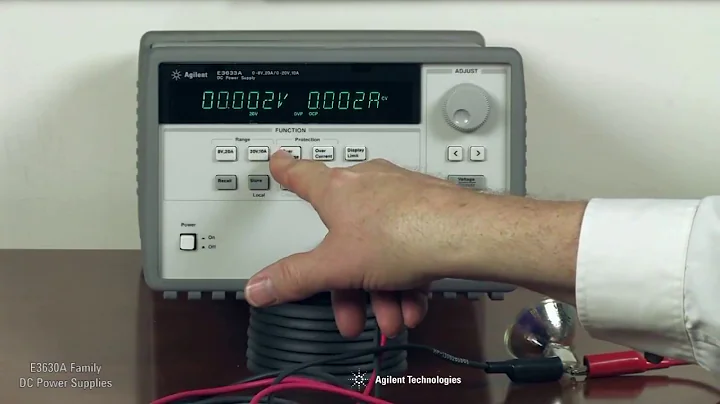 E3632A, E3633A, E3634A Programmable DC Power Supplies Product Overview