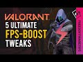 Ultimate Valorant FPS-Boost Best Settings and Tweaks (5 Methods) | 2020