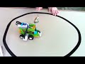 Робот WeDo 2.0 в круге магической изоленты! Lego Education like Ant Gets Trapped in Pen Circle