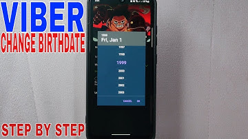 ✅  How To Change Birthdate On Viber 🔴