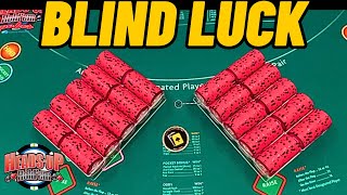 Blind Session Gone Wild $1000 Buy In Heads Up Hold'em Poker screenshot 5