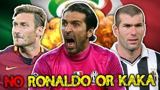 Serie A's Greatest Ever XI! | Zidane, Pirlo & Totti