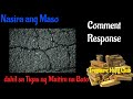 Nasira ang Maso dahil sa Sobrang Tigas ng Maitim na Bato   Comment Response