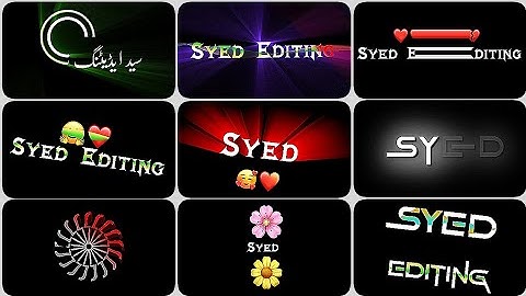 Top 10 Best Alight Motion Text Animation Effects You Need