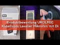 Produktbewertung UROLMIC Kabelloses Lavalier Mikrofon mit Digitalem Display &amp; Ladecase, 45H Batterie