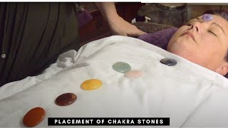 How to do the placement of Chakra Stones?