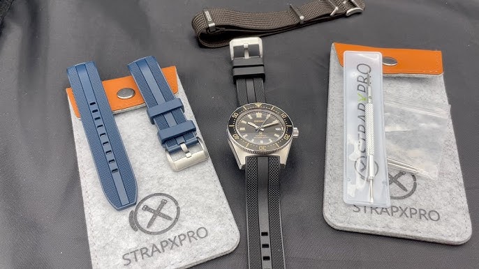 StrapXPro Rubber Watch Strap for New Seiko Monster 4th Gen