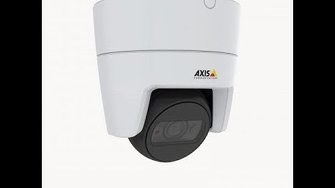 Demo streaming from Camera Axis M3115-LVE