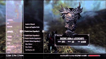 Skyrim Top level 81 with all stats level 100