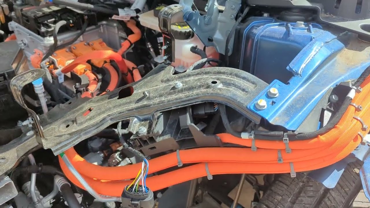 Fisker Ocean 12 volt battery walk around