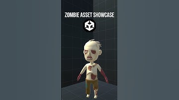 "This Zombie Asset is TOO Realistic for my game 😱 #unity3d"