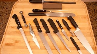 Kitchen Knives Every Professional Chef & Cook NEED In Their Kit 