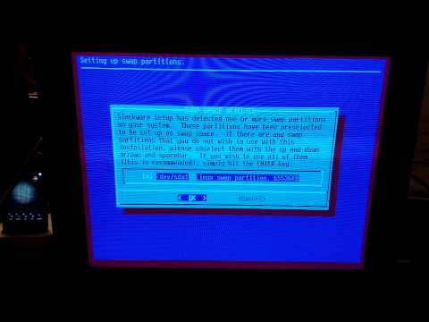 Installing Slackware Linux
