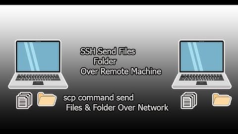 scp command to copy file from remote server | scp command in linux | scp command to copy folder file