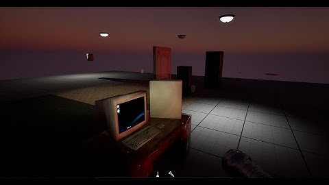 PROJECT MOTEL UE5 Horror Game (WIP) #1