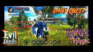 MAGE IN EVIL LANDS: 4 CHAMPIONS IN SKYLARK FIELDS ISLAND • 07142021 • BEST ONLINE ACTION RPG ✅