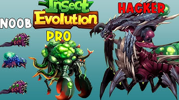 NOOB vs PRO vs HACKER ~ Insect Evolution Full Gameplay Android & IOS ( Part 35 Alien)