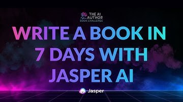 Write a Book in 7 Days with Jasper AI