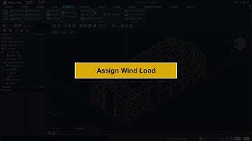 [midas nGen Tutorial] Steel Plant Structure_Load & B.C 03. Wind Loads