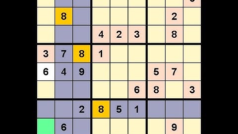 How to Solve Washington Times Sudoku Difficult October 25, 2021