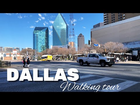 Dallas downtown walking tour  | Dallas Travel Guide | Dallas Texas USA 2023