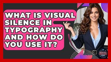 What Is Visual Silence In Typography And How Do You Use It? - Graphic Design Nerd