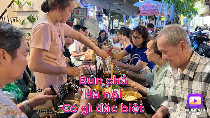 Bún chả phố cổ Hà Nội